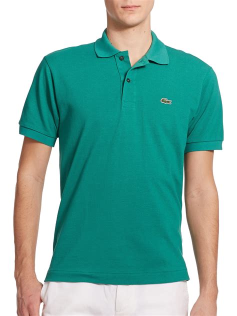 Lyst - Lacoste Polo Shirt in Blue for Men