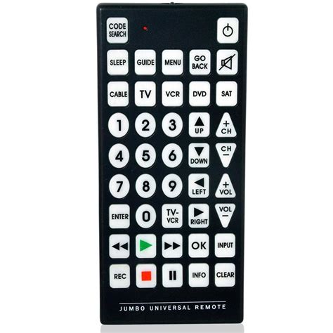 REM-115 - Qfx - Jumbo Universal Remote Control 8 Device