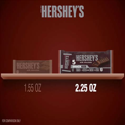 Hershey's Milk Chocolate Snack Size Candy Bars - Shop Candy at H-E-B