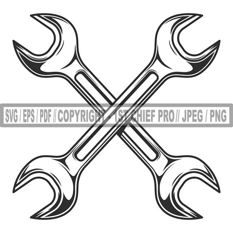 Spanners Clipart School