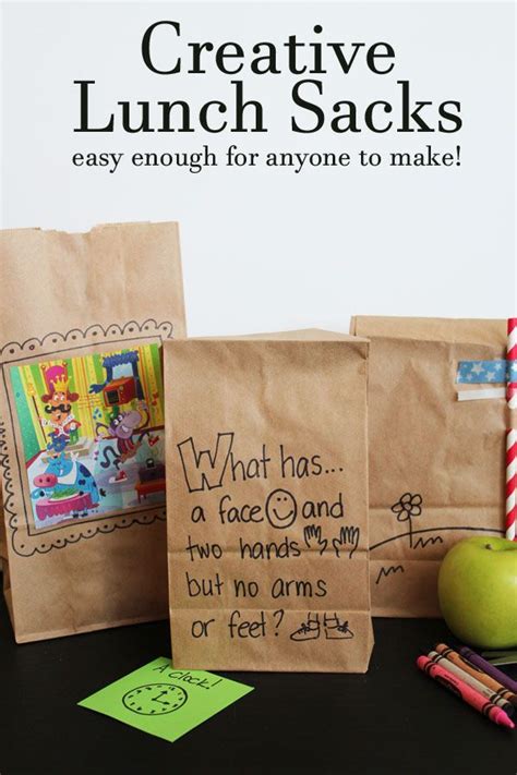 Decorating Brown Bags - Custom Lunch Looks any Mom Can Make! - Mom it ...