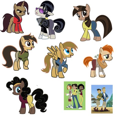 mlp crossover with wild kratts by webkinzfun8 on DeviantArt