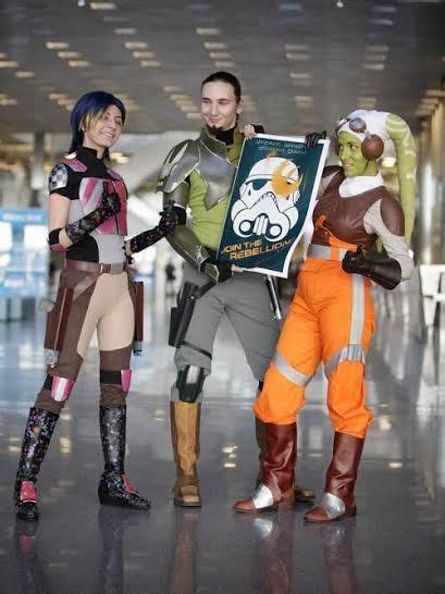 Start Wars Rebels Sabine Wren, Kannan, & Hera cosplay Star Wars Costumes, Cosplay Costumes ...