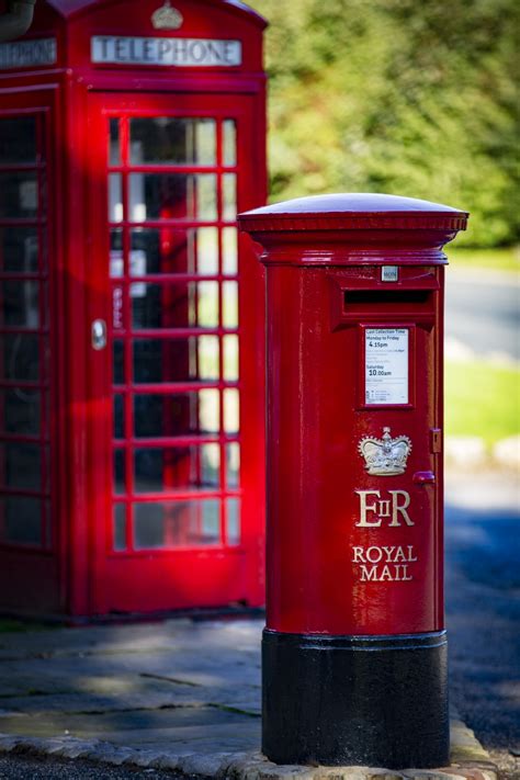 Red Post Box Free Stock Photo - Public Domain Pictures