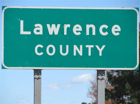 Lawrence County MS sign | Lawrence county, Monticello, Mississippi