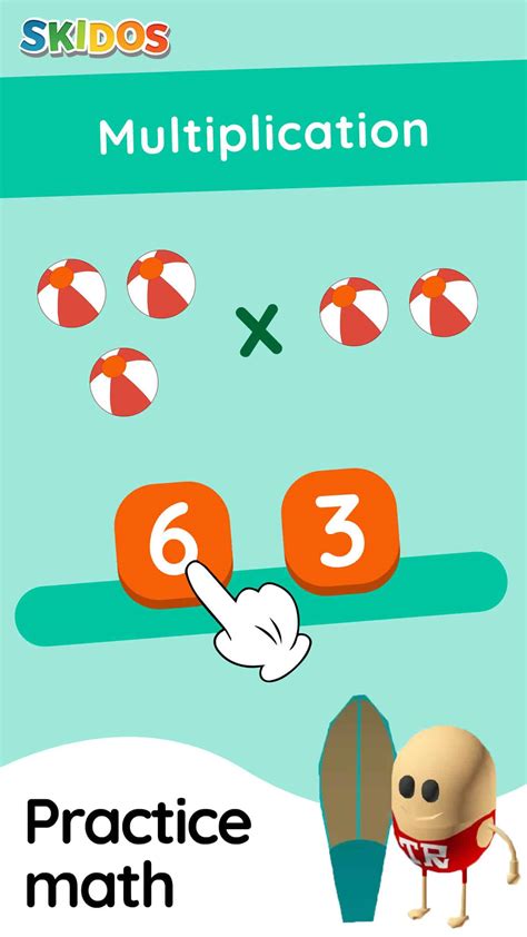 Surf Game for Kids | Math Game - Skidos