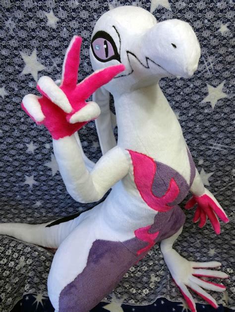 Pokemon inspired life size Salazzle plush 120cm tall