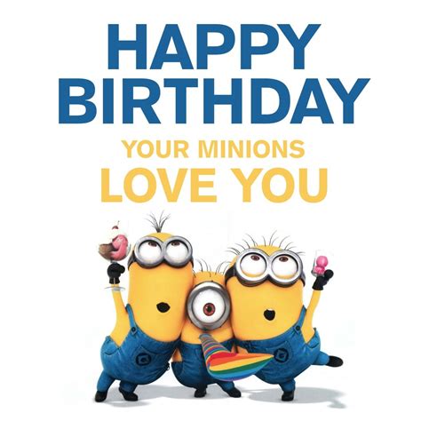 Happy Birthday, Your Minions Love You Pictures, Photos, and Images for Facebook, Tumblr ...