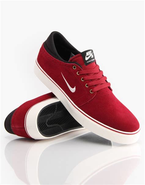 Nike SB Team Edition Skate Shoes - Team Red/Sail Black | Skate shoes ...