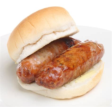 Sausage Sandwich Stock Photos - Image: 10759353