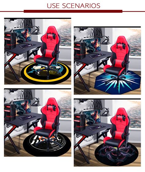 Custom Anti-slip Office gaming Chair Mat For Hard Floor - FDT Rubber