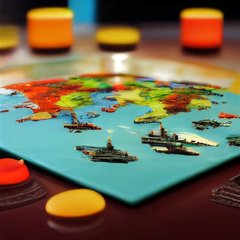 strategy board game, military, global, map of the | Midjourney | OpenArt