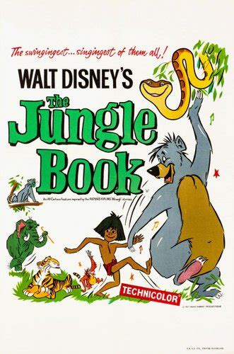 The Jungle Book Film Poster, 1967 for sale at Pamono