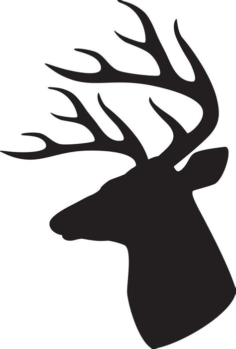 Deer Profile Silhouette