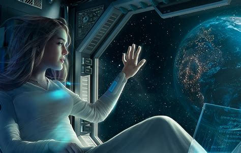 Girl Space Scientist Wallpapers - Wallpaper Cave