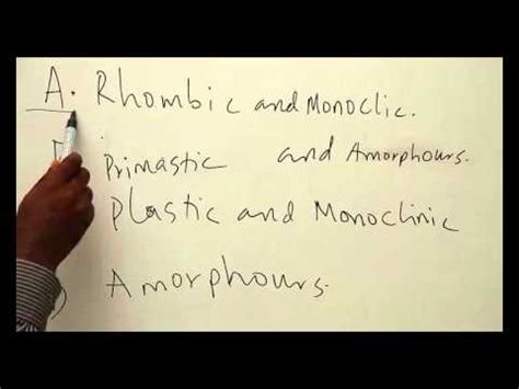 Allotropes of Sulfur