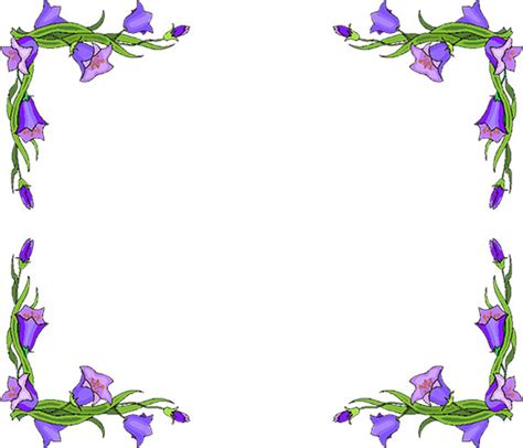 Free Clip Art Flower Border | PISTOLHOLLER