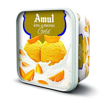 Amul Ice Cream King Alphonso Gold, 1 L : Amazon.in: Grocery & Gourmet Foods