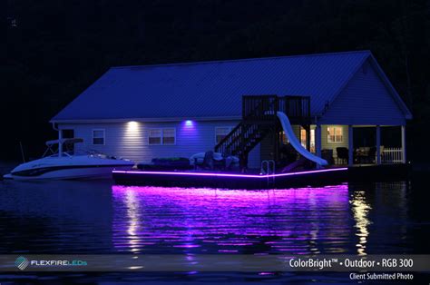 Dock Lighting With LED Strip Lights - Flexfire LEDs Blog