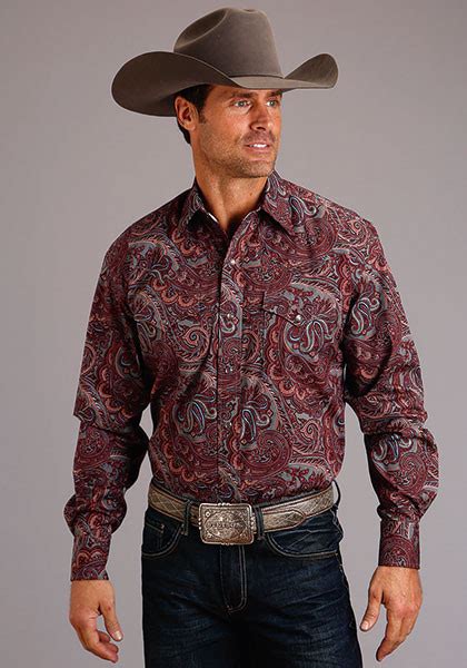 Stetson Shirt ~ SANDSTONE PAISLEY