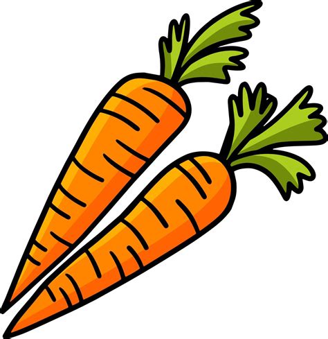 Carrot Vegetable Cartoon Colored Clipart 8944311 Vector Art at Vecteezy