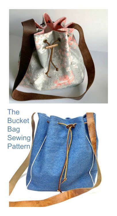 The Bucket Bag Sewing Pattern - Sew Modern Bags