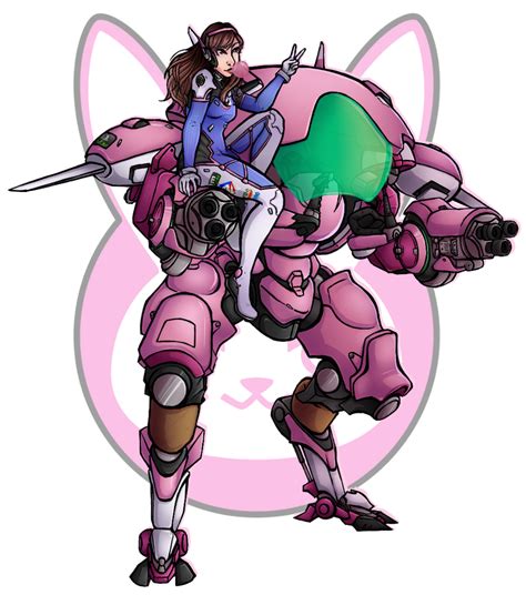 DVA with Mech by PiggyEmpire on DeviantArt