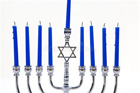 Menorah Candles stock image. Image of religion, hanukkah - 7492165