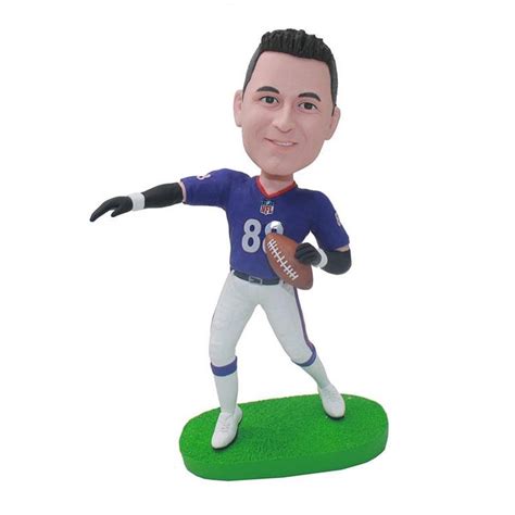 Custom Football Player Bobbleheads That Look Like You, Young Football Goalkeeper Bobblehead ...