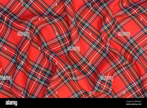 Royal Stewart tartan Stock Photo - Alamy