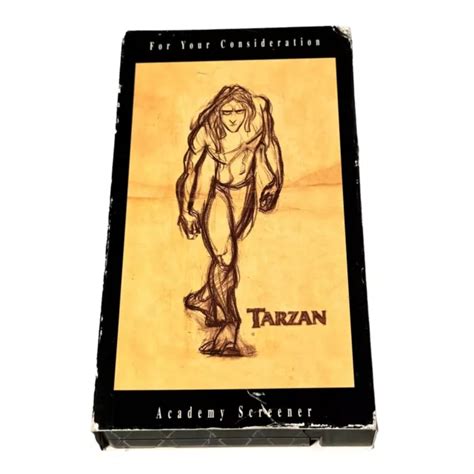 DISNEY'S TARZAN ACADEMY AWARDS SCREENER VHS 1999 For Your Consideration ...