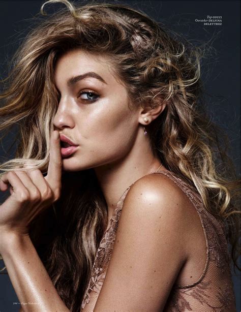 Gigi Hadid - Vogue Magazine Netherlands November 2015 Issue and Photos • CelebMafia