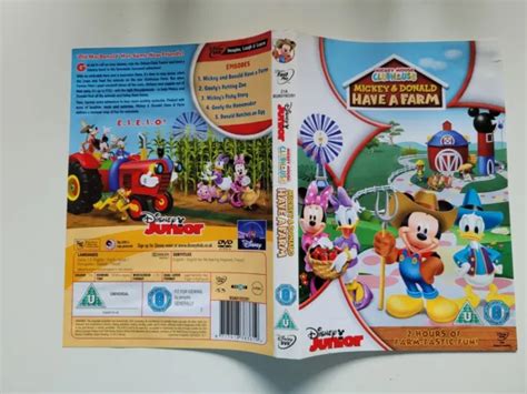 DVD DISNEY MICKEY mouse clubhouse mickey & Donald have a farm ( COVER ONLY ) £1.49 - PicClick UK