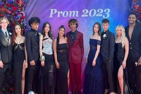 Bronny James And Date Peyton Gelfuso Attended 2023 Prom In Style