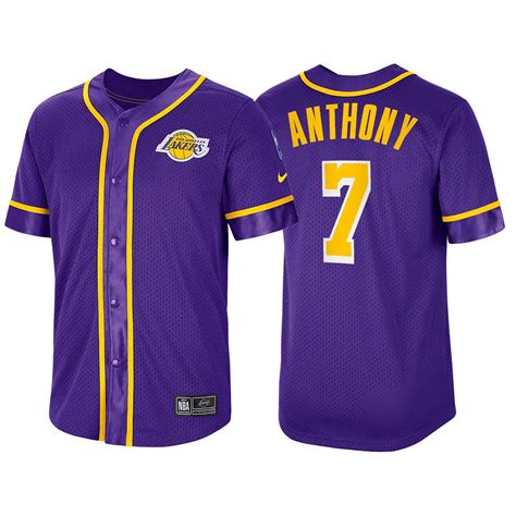 Lakers Carmelo Anthony 2022-23 Statement Edition Purple #7 Jersey