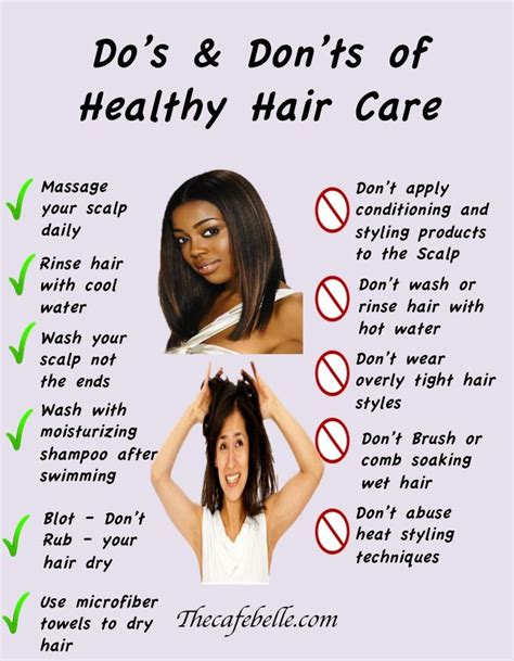 Crystal Rose Love : The Do's and Don'ts of Healthy Hair Care | Healthy hair care, Long hair care ...