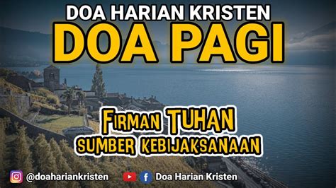 Doa Pagi - Renungan harian kristen - Doa pagi hari ini - Doa Harian Kristen - Renungan Pagi ...