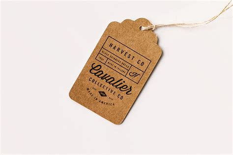 Label Tag Mockup Free Download — Free Mockup World