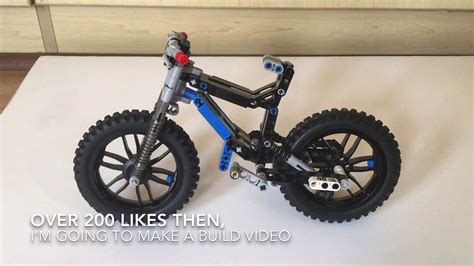 LEGO Technic mountain bike MOC - YouTube