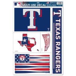 Texas Rangers Stickers, Decals & Bumper Stickers