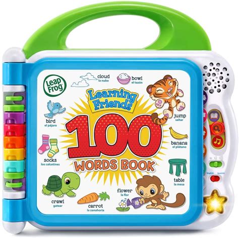 LeapFrog Learning Friends 100 Words Book, Green – Shop876kids