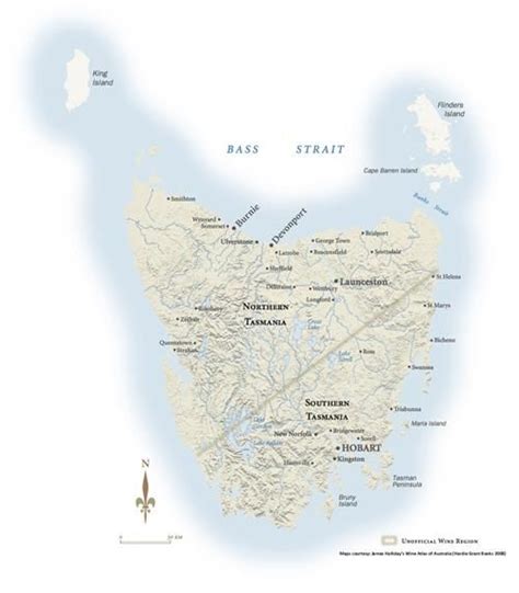 Tasmania (Australia) Wine Region | Australia wine, Wine region, Wine map