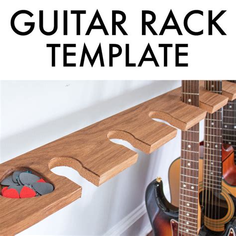 Guitar Rack Template – Furnitology