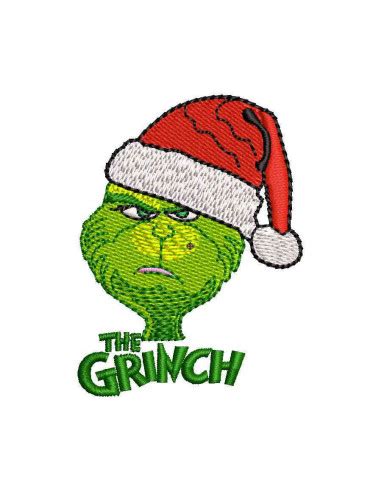 The Grinch Embroidery design