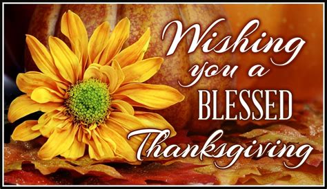 Blessed Thanksgiving eCard - Free Thanksgiving Cards Online