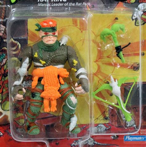 Playmates TMNT Rat King Maniac Leader Of The Rat Pack Action Figure NR ...