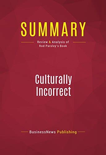 Summary: Culturally Incorrect: Review and Analysis of Rod Parsley's ...