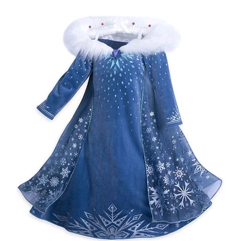 costume Regina Elsa Frozen vestito maschera carnevale travestimento bambina | Abiti per bambini ...