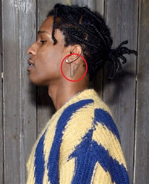 ASAP Rocky's 9 Tattoos & Their Meanings - Body Art Guru