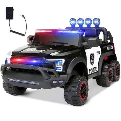 Police Car Kids Electric Ride On Battery Car — RiiRoo ...